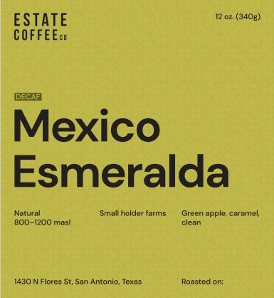 Esmeralda Decaf - Mexico